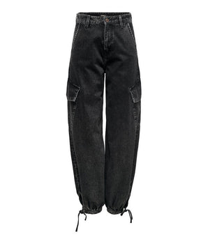 Only Black Cotton Boyfriend Jeans