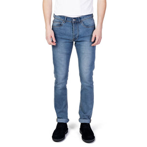 US POLO ASSN. Blue Cotton Jeans &amp; Pant