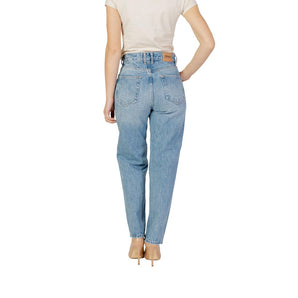 Only Light Blue Cotton Jeans &amp; Pant