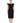 Sandro Ferrone Black Polyester Midi Dress