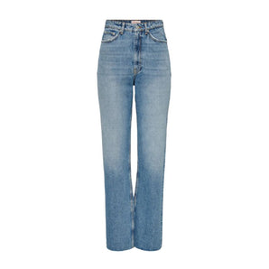 Only Light Blue Cotton Jeans &amp; Pant