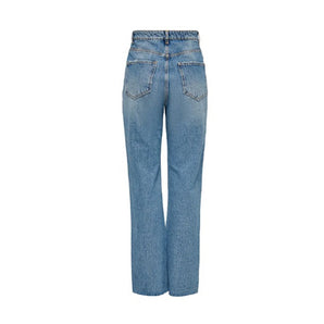 Only Light Blue Cotton Jeans &amp; Pant