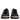 Dolce &amp; Gabbana Black Leather Low Top Men Sneakers Shoes