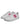 Versace White Pink Greca Print Platform Low Top Sneakers Shoes Versace 
