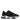 Versace Black Leather Neoprene Chunky Low Top Squalo Shoes