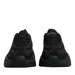 Dolce &amp; Gabbana Black Daymaster Low Top Men Sneakers Shoes