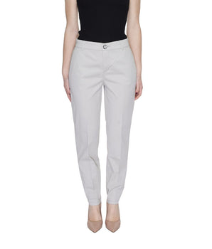 Street One Beige Cotton Pant