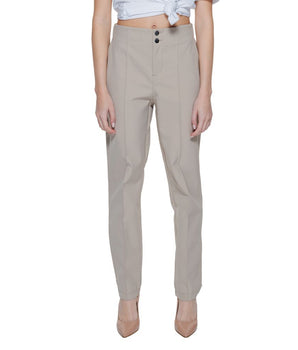 Vaqueros y pantalón de poliamida beige Street One