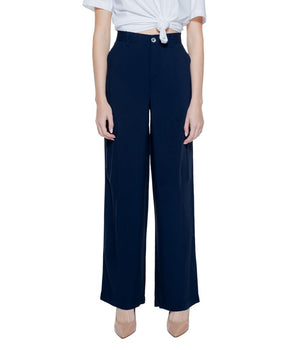 Street One Blue Viscose Pant