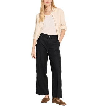 Street One Black Linen Pant
