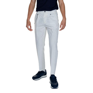 Antony Morato White Cotton Jeans &amp; Pant