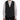 Dolce & Gabbana Elegant Gray Striped Waistcoat Vest