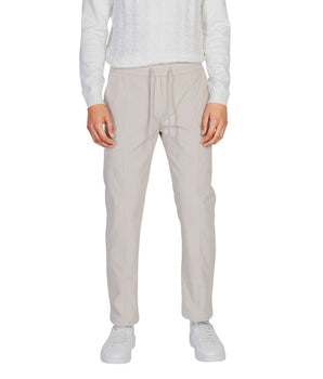 Antony Morato Beige Polyester Jeans &amp; Pant