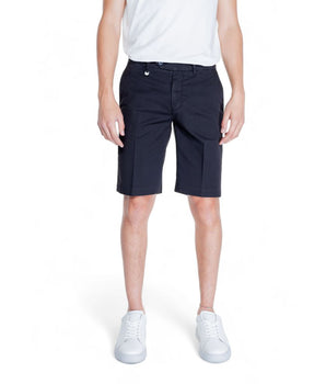 Antony Morato Black Cotton Bermuda Shorts