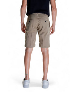 Antony Morato Beige Cotton Bermuda Shorts