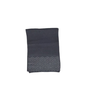 Pieces Gray Polyester Scarf