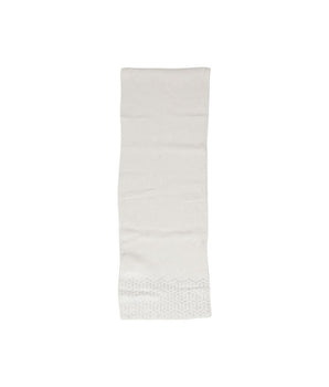 Pieces Beige Polyester Scarf