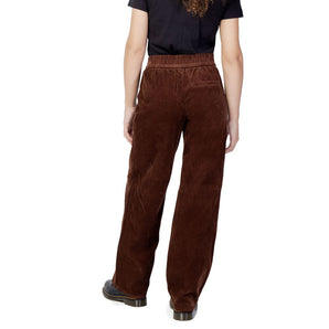 Only Brown Cotton Jeans &amp; Pant