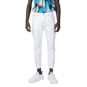 Antony Morato White Cotton Jeans &amp; Pant