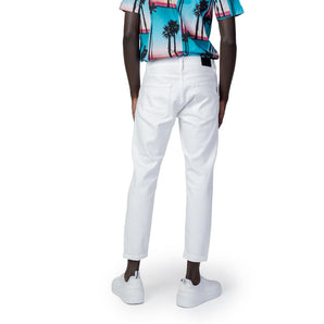 Antony Morato White Cotton Jeans &amp; Pant