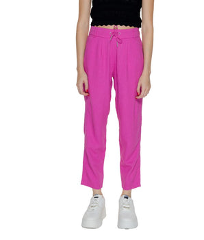 Only Multicolor Linen Casual Pants
