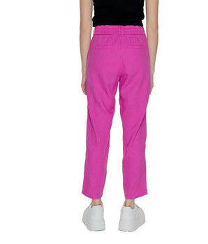 Only Multicolor Linen Casual Pants