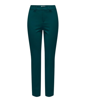 Only Vaqueros y pantalones verdes de poliéster