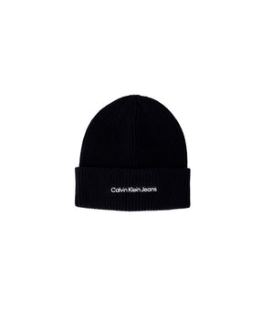 Calvin Klein Jeans Black Cotton Cap (Baseball Hat)