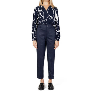 Street One Blue Viscose Jeans &amp; Pant