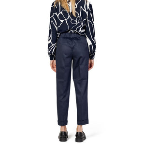 Street One Blue Viscose Jeans &amp; Pant