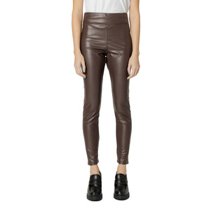 Street One Brown Polyester Jeans &amp; Pant