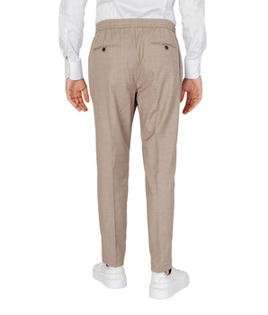 Pantalón de poliéster beige Antony Morato