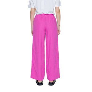 Only Pink Linen Jeans &amp; Pant