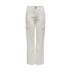 Only White Linen Jeans &amp; Pant