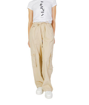 Pantalón Only Beige de algodón