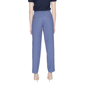 Street One Blue Polyester Jeans &amp; Pant