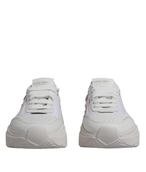 Dolce &amp; Gabbana White Daymaster Low Top Sneakers Shoes