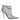 Dolce & Gabbana Silver Iridescent Pointed Short Boots Shoes