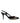 Dolce &amp; Gabbana Black Brown Lace High Heels Slingback Shoes