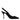 Dolce & Gabbana Black Embellished Charmeuse Slingback Shoes