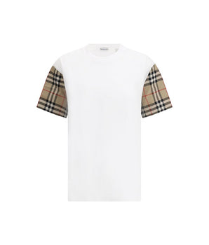 Burberry White Cotton T-Shirt