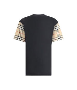 Burberry Black Cotton T-Shirt