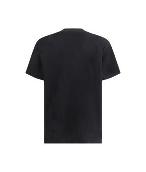 Burberry Black Cotton T-Shirt