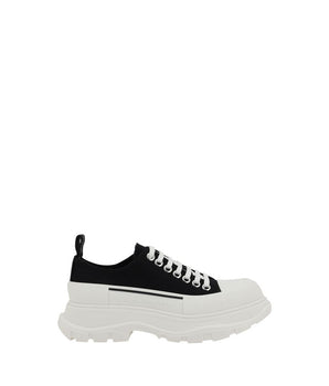 Alexander McQueen Black Rubber Chunky Sneakers