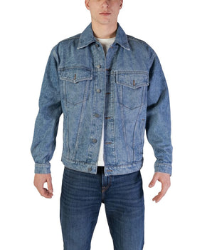 Hugo Boss Light Blue Cotton Denim Jacket