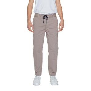 Hugo Boss Brown Cotton Jeans &amp; Pant