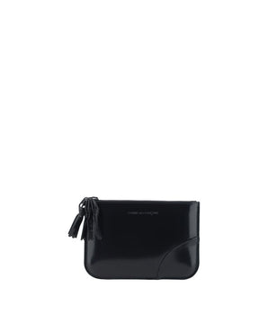 Comme Des Garçons Black Calf Leather Bos Taurus Wallet