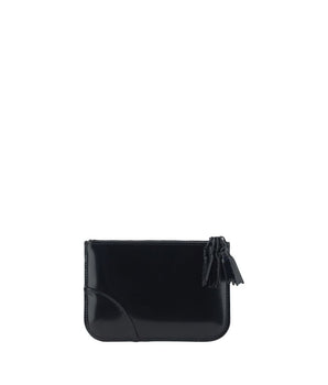 Comme Des Garçons Black Calf Leather Bos Taurus Wallet
