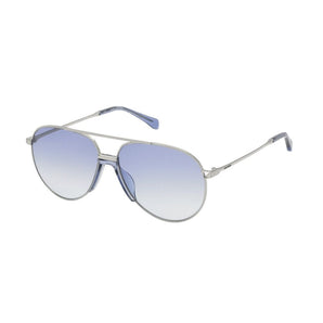 Gafas de sol de metal gris Zadig &amp; Voltaire