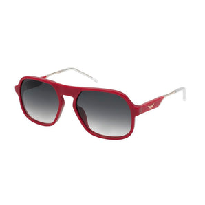 Gafas de sol de acetato rojo Zadig &amp; Voltaire